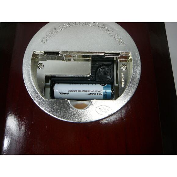 Vintage Paul Sebastian 1997 Wooden Desk Mantel Clock (working) - Picture 5 of 9